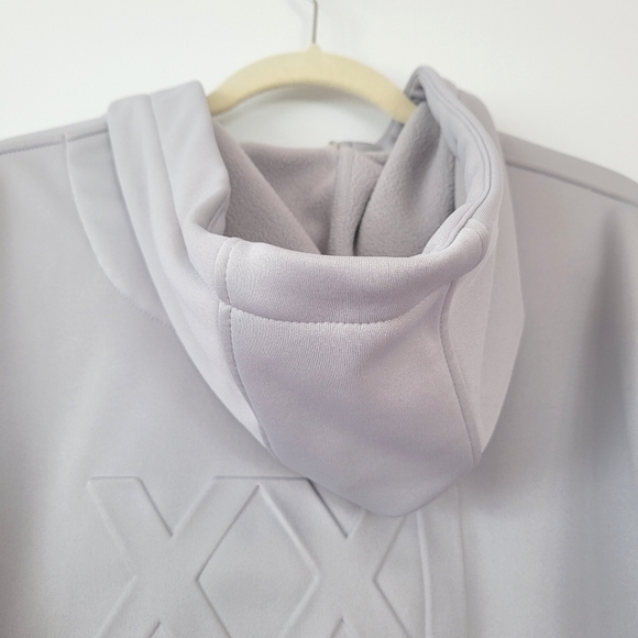 VANCOUVER 2010 OLYMPIC Winter Game Official Merchandise Light Grey Hoodie Jacket - Picture 12 of 15